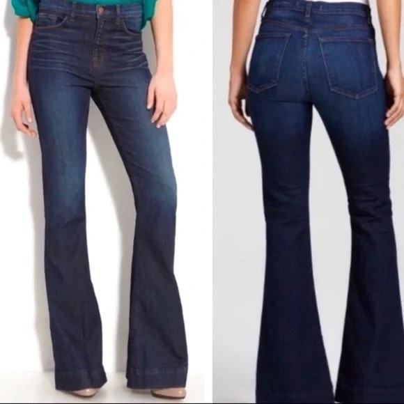 J Brand Love Story Bell Bottom Jeans - Picture 7 of 13